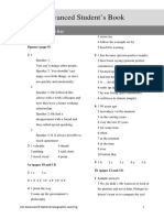 Student's Book Answer Key