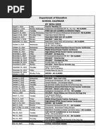 Gdoe Calendar Sy 2024-2025