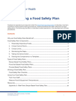 Writing Food Safety Plan 2024