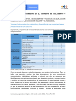 Instrumentos Evaluacioon Sugeridos para Ambientes Hibridos Aprendizaje