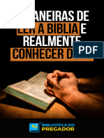 7 Maneiras de Ler A Bã Bli e Conhecer Deus