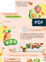 Diapositiva de Nutricion (Vitaminas)