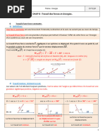 CHAP 8 Travail Des Forces Et Énergie