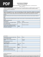 Plan Anual de Trabajo 3a