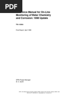 TR - 112024 - Reference Manual For On - Line Monitoring of Water Chemistry and Corrosion - 1998 Update