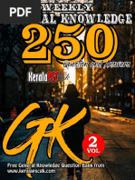 250 GK Questions Second Edition