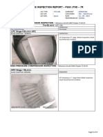 Engine Borescope Report Jt9d - 7r SN p715033