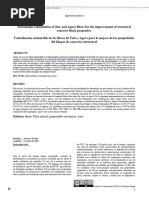 Contribución Sustentable de Las Fibras de Yute y Agave para La Mejora de Las Propiedades Del Bloque de Concreto Estructural