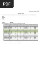 Lista de Precios LAB Bodega DF MEJOR PRECIO