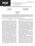 Performance Analysis On Energy Efficient Protocols in Wireless Sensor Networks