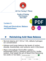 Lecture 2 - Fluid & Electrolyre Balance 2021