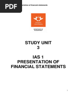 Unit 3 IAS1Presentation of FS