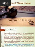 Divorce by Mutual Consent