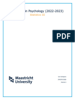 Syllabus Statistiek 3 UM