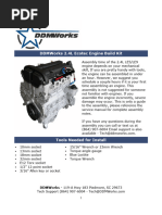 DDM-18-11 Engine Build Kit