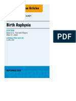 Birth Asphyxia