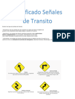 Significado Señales de Transito..