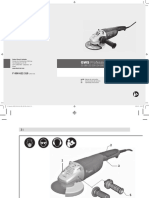 Manual Esmeril Angular 7 Bosch GWS 22180
