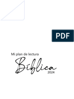 Mi Plan de Lectura Biblica 2024 PDF