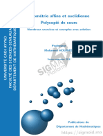 Géométrie-2018 Par MR Houimdi