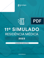 16 09 2023 11o Simulado Residencia Medica 2023 Caderno de Questoes