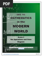 MODULE 5 GE 4 MMW Set Operations and Venn DiagramV2