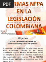 Normas NFPA Colombianas OPCI JJAlvarez May 29 2015