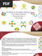 Fichero de Actividades Didácticas Por Campo Formativo Preescolar