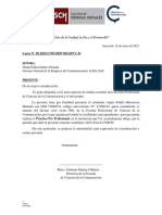 Modelo Carta de Presentaciòn-Unsch - Practica