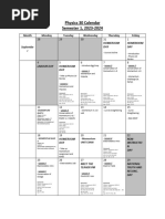 Physics 30 Calendar Semester 1 2023-2024 With Homework