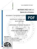 Reporte 1. Sintesis de Bromuro Nbutilo