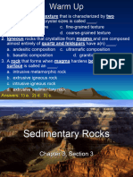 Sedimentary Rocks