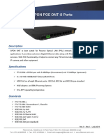 GPON POE ONT-8-Ports