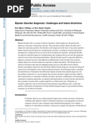 Bipolar Disorder Diagnosis