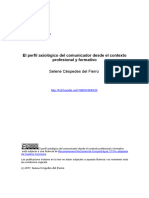 El Perfil Axiológico Del Comunicador Desde El Contexto Profesional y Formativo