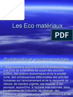 Eco Materiaux PPT