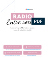 Session 62 Radio Entre Soeurs