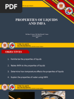 Properties of Liquids