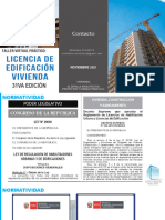 Separata Licencias de Edificacion Vivienda