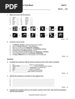 All Clear - 1 - Test - U6 - Basic