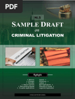 Drafts On Criminal Litigation