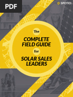 The Complete Field Guide For Solar Sales Leaders - SPOTIO