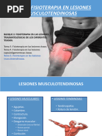 Tema 5. Lesiones Musculotendinosas.