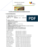 Proyecto Interdisciplinario Basico Superior 2023-2024