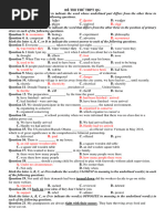 Đề thi thử THPTQG 1