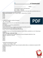 Revisão de Estequiometria. ESTUDA!