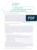 Fiche de Poste - Stage Sensibilisation Et Formation - 1