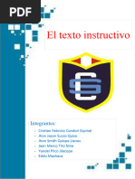 El Texto Instructivo