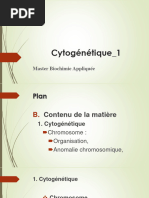 Cytogénétique CHap1 M 1 Bio CH