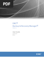 Backup & Recovery Manager